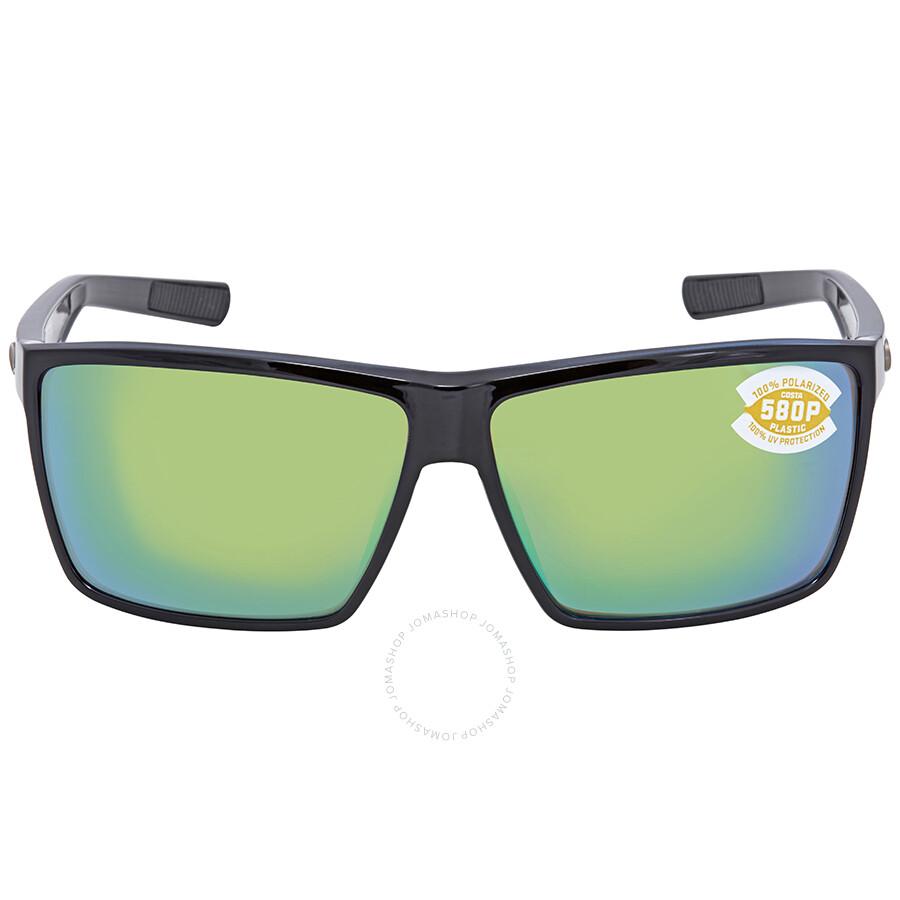 Costa Del Mar RINCON Green Mirror Polarized Polycarbonate Men's Sunglasses RIN 11 OGMP 63