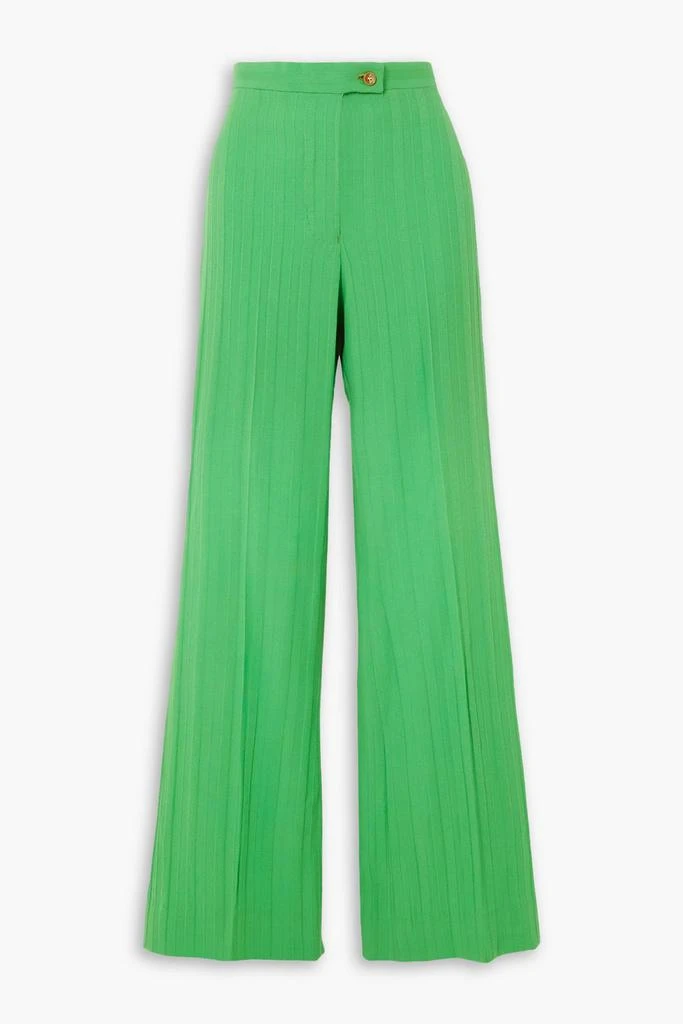 Giuliva Heritage Laura striped wool straight-leg pants 1
