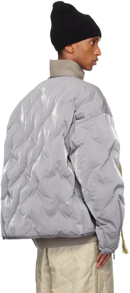 A. A. Spectrum Gray Cyberen II Down Jacket 3