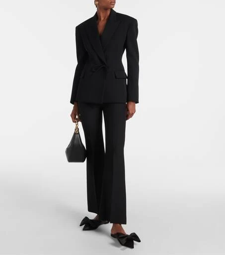 Valentino Un Château Bow satin mules 2