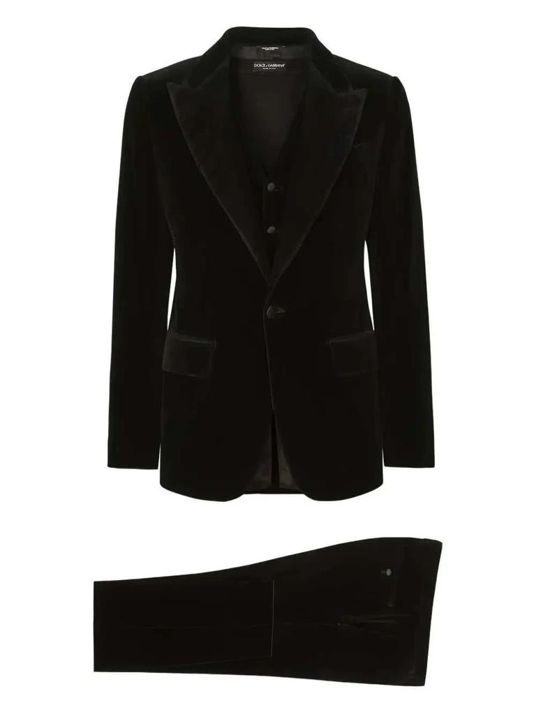 Dolce & Gabbana Dolce & Gabbana 3-Piece Single-Breasted Suit 1