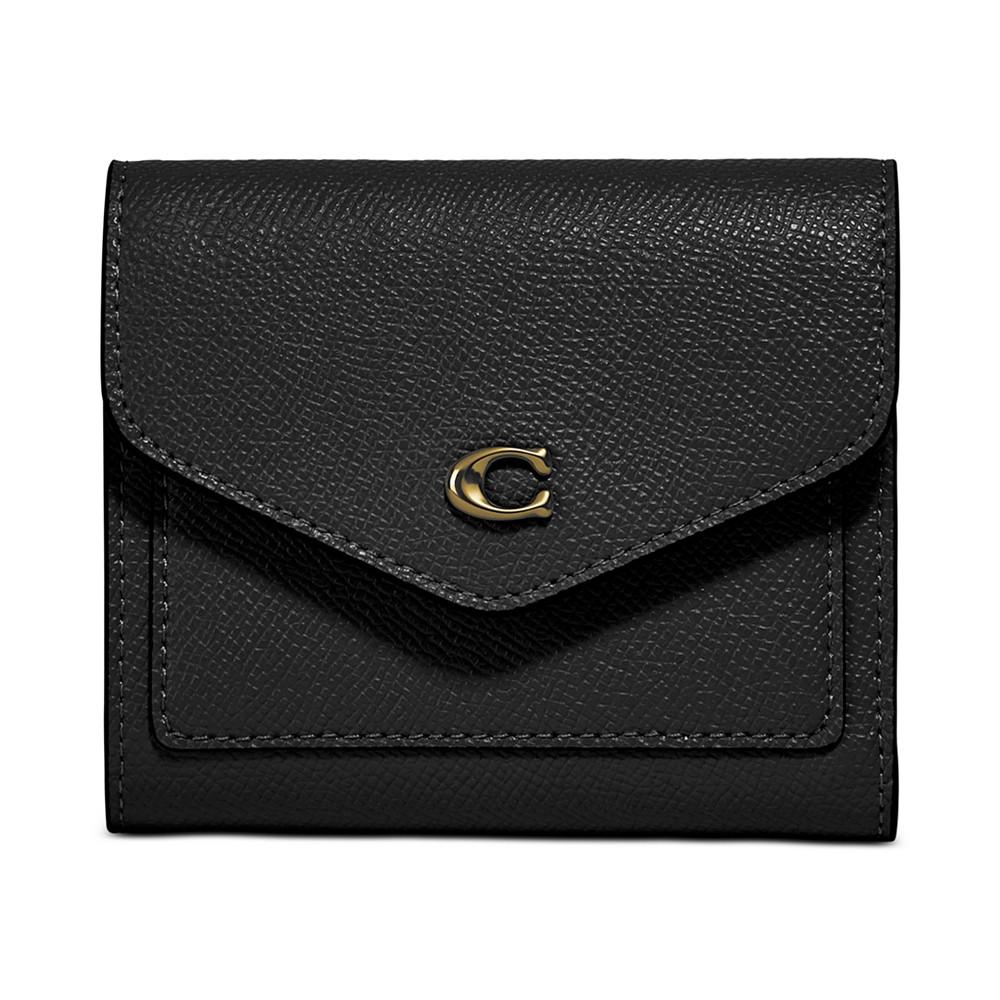 COACH Crossgrain Leather Wyn Small Wallet