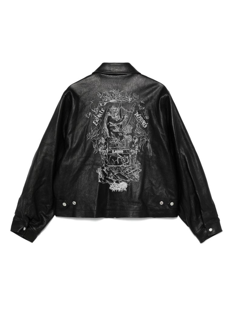 Enfants Riches Deprimes PRINCIPE DE L’AMOUR LEATHER JACKET