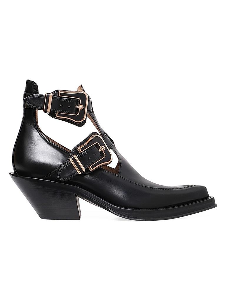 【関税込み】Gabriela Hearst ブラック&ホワイト Hobbes ブーツ Gabriela Hearst Black & White Hobbes Boots - Shoes - BeyondStyle