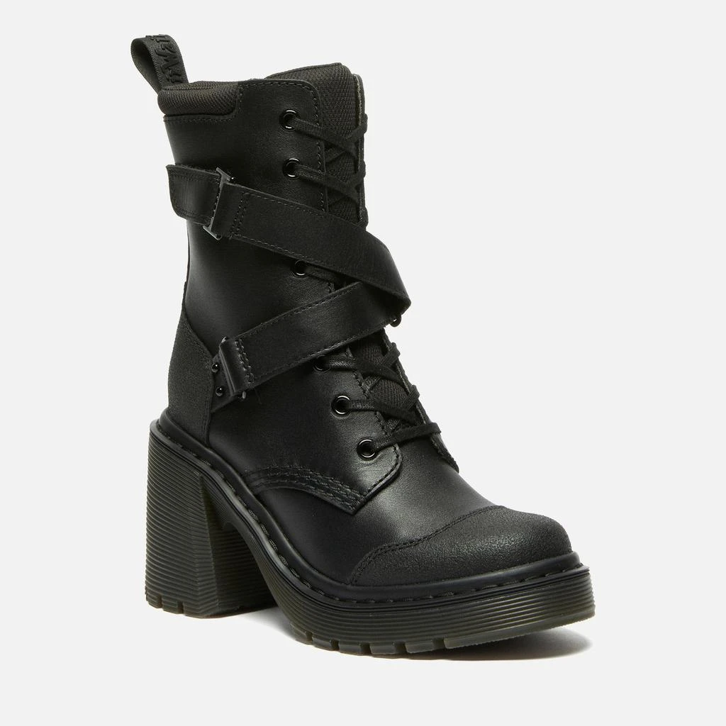 Dr. Martens Women's Chesney Tech 8-Eye Heeled Leather Boots 1