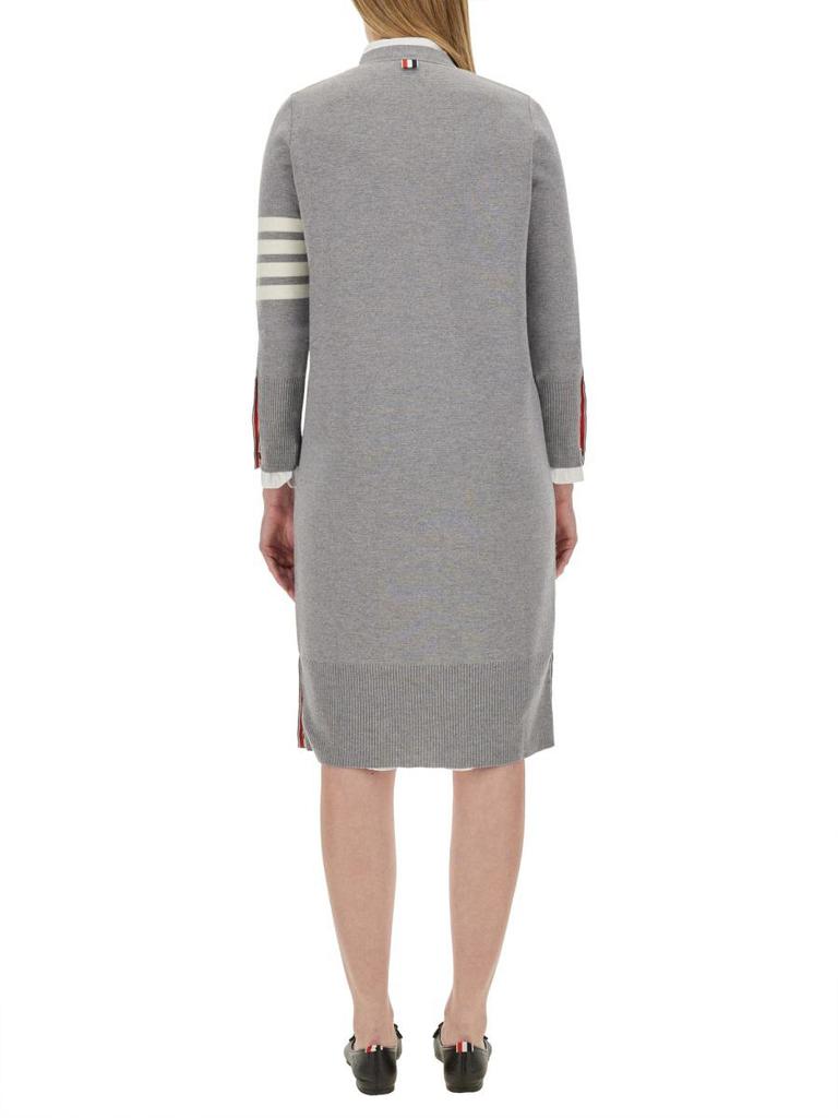 ワンピース THOM BROWNE FW25 WOOL CARDIGAN DRESS (FKC289A 00014055) Thom Browne Thom Browne Wool Cardigan Dress - Women's
