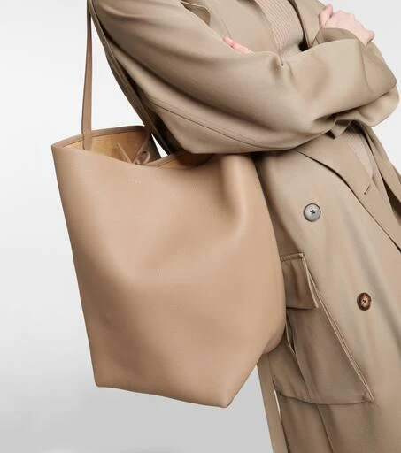 The Row Park Large leather tote bag 2