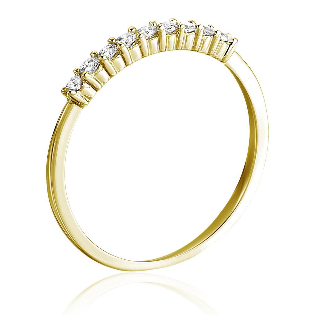 Vir Jewels 1/4 ctw Petite Diamond Wedding Band in 10K Yellow Gold