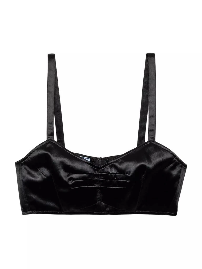 Prada Satin Bra Top 1