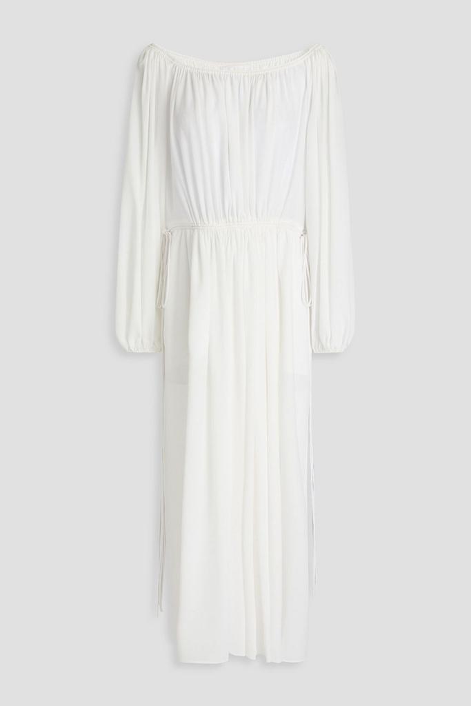 Chloé Silk crepe de chine midi dress