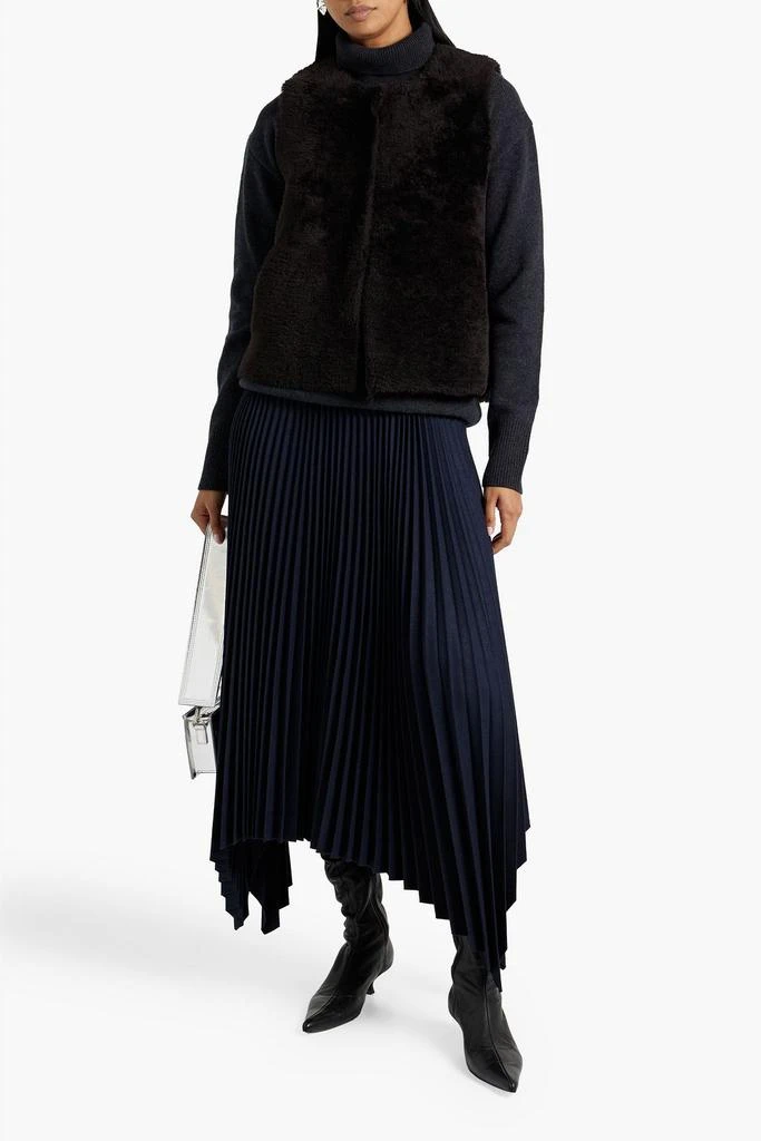 Karl Donoghue Shearling vest 2