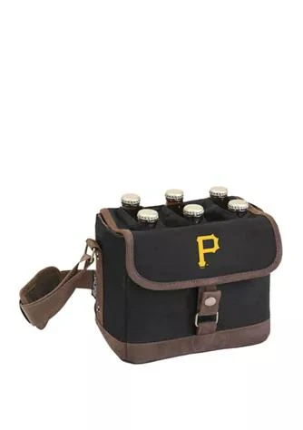 Legacy Mlb Pittsburgh Pirates Beer Caddy Cooler Tote With Opener 1