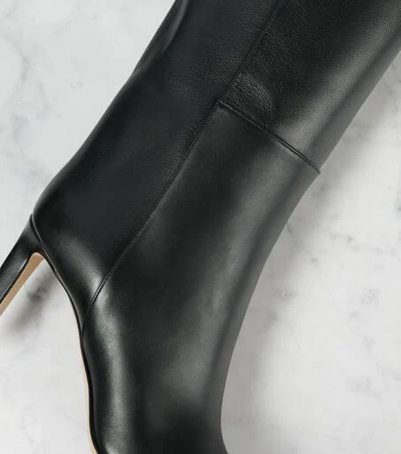 Jimmy Choo Alizze 85 leather knee-high boots 5