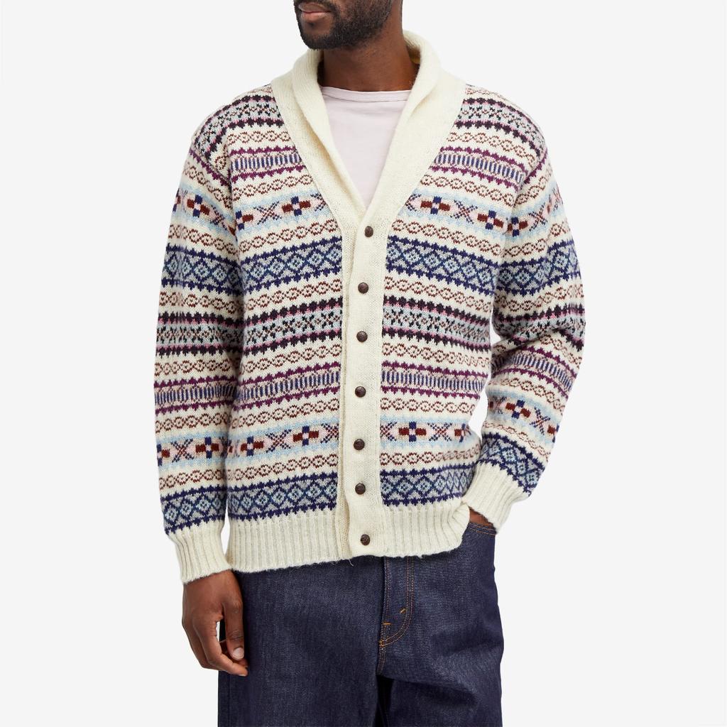 Jamiesons of Shetland Jamieson's of Shetland Fair Isle Shawl Collar Cardigan