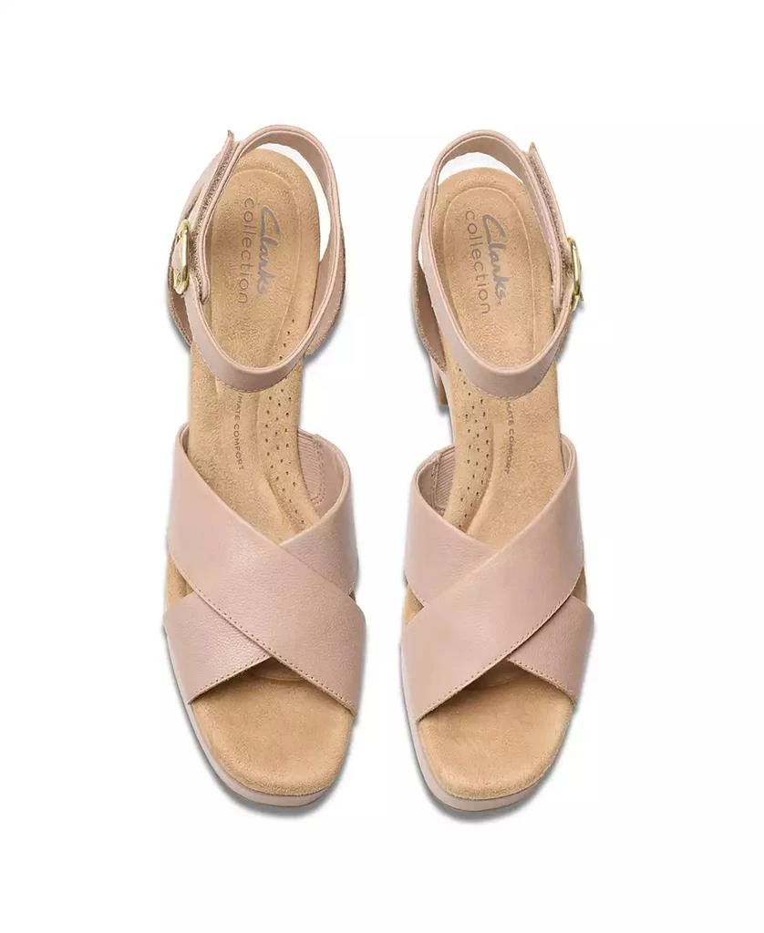 Clarks Collection Women's Nerisa Wedge Sandals 4
