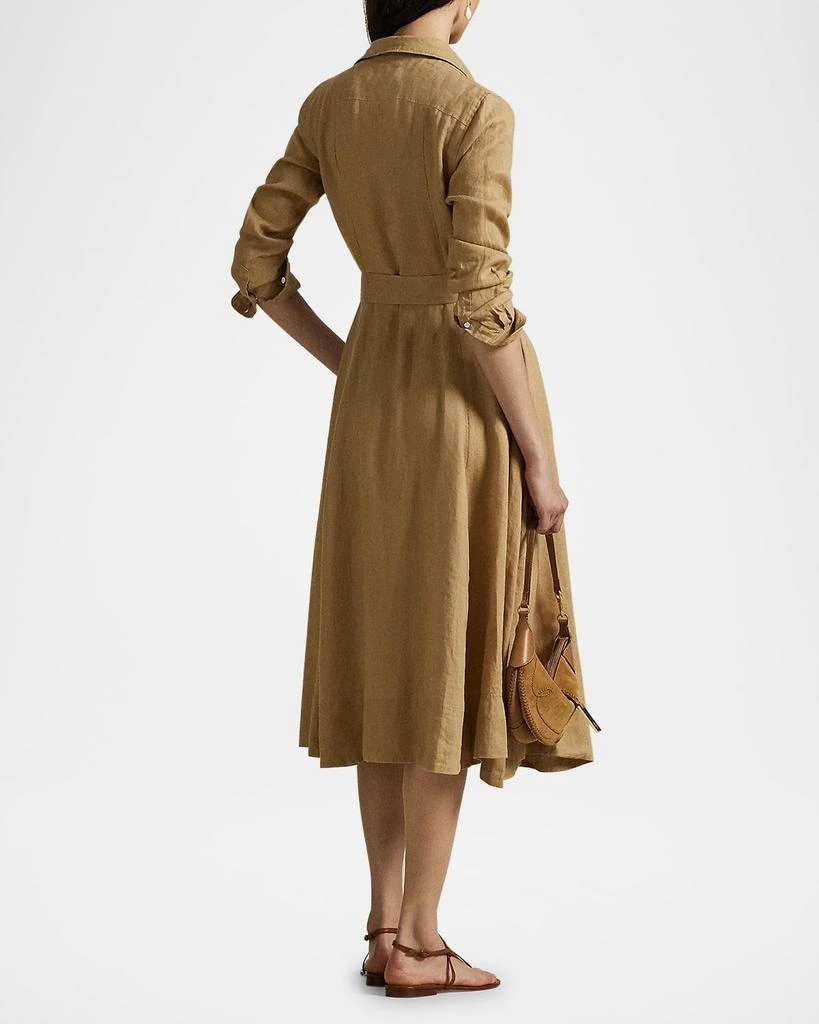 Ralph Lauren Belted Linen Shirtdress 3