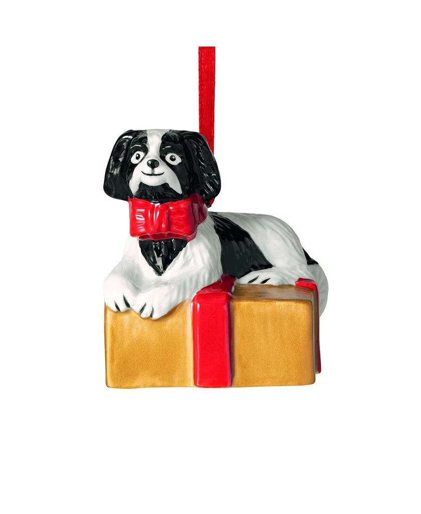 Villeroy & Boch Nostalgic Christmas Puppies Ornaments, Set of 3 7