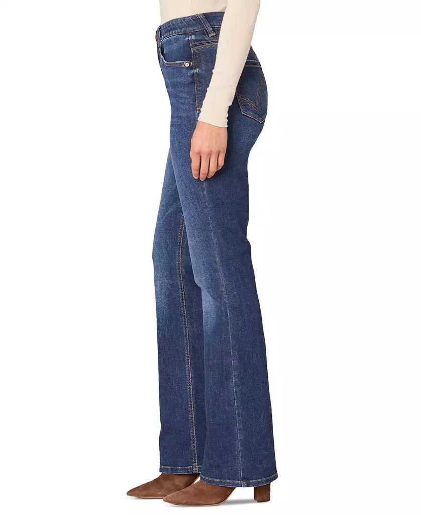 Democracy Women's "Ab"Solution High Rise Itty Bitty Bootcut Cascading Rhinestone-Trim Jeans 3