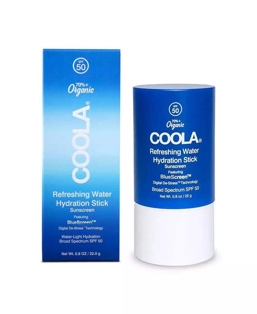Coola Refreshing Water Hydration Stick Sun Protection Factor 50, 0.8 oz. 1
