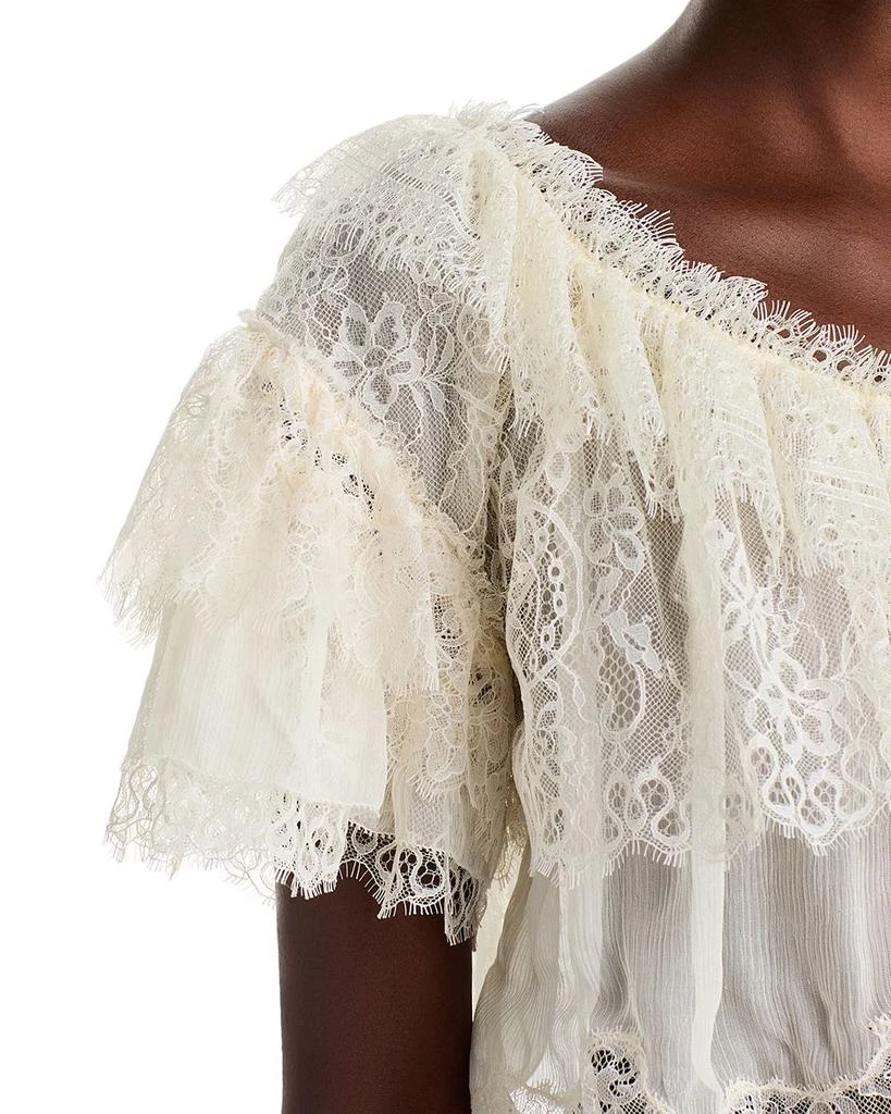 LOVESHACKFANCY Vienne Lace Top 4