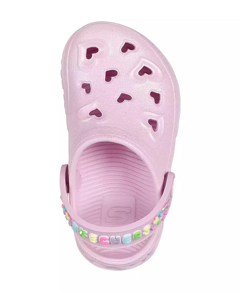 Skechers Toddler Girls' Foamies: Light Hearted Casual Slip-On Clog Shoes from Finish Line 3