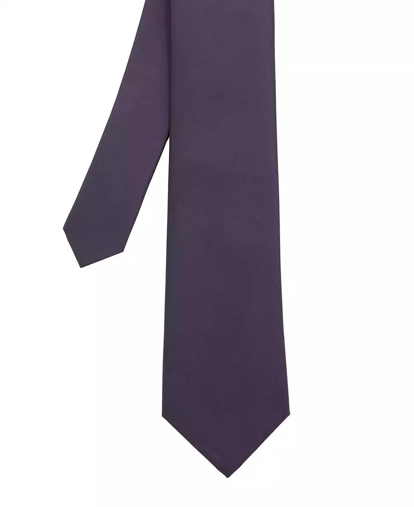 DKNY Men’s Slim Iridescent Solid Neck Tie