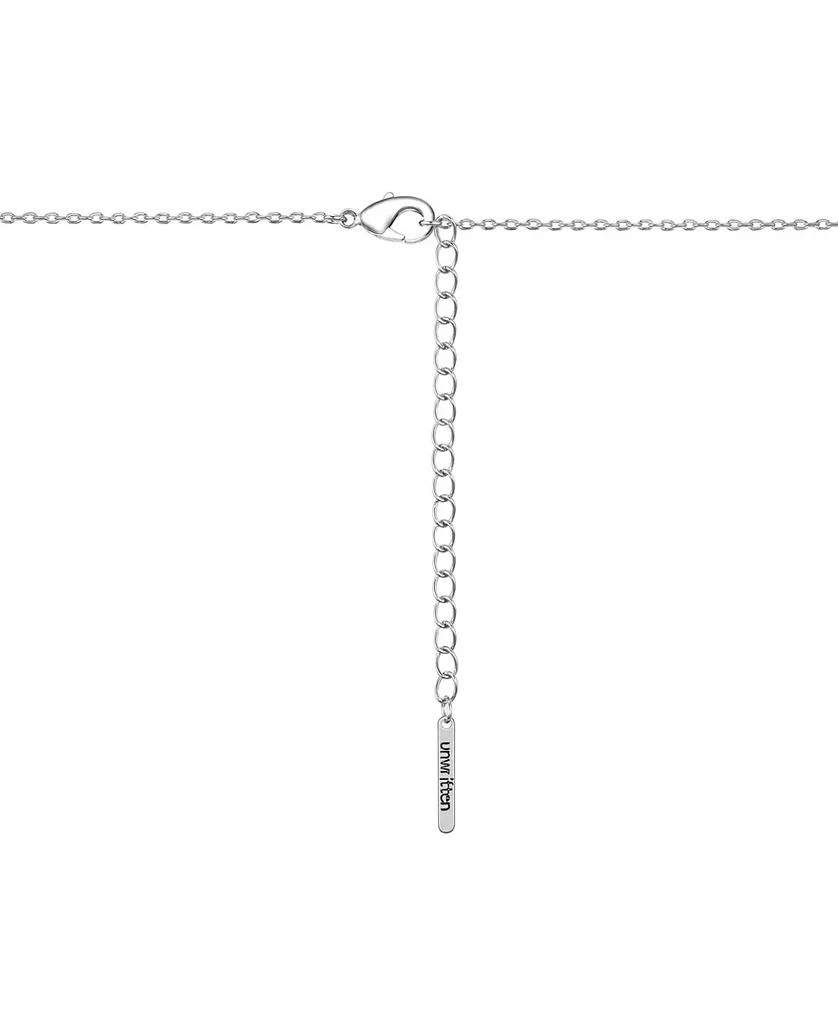 Unwritten Red Crystal Mother Daughter Friends Pendant Necklace 2