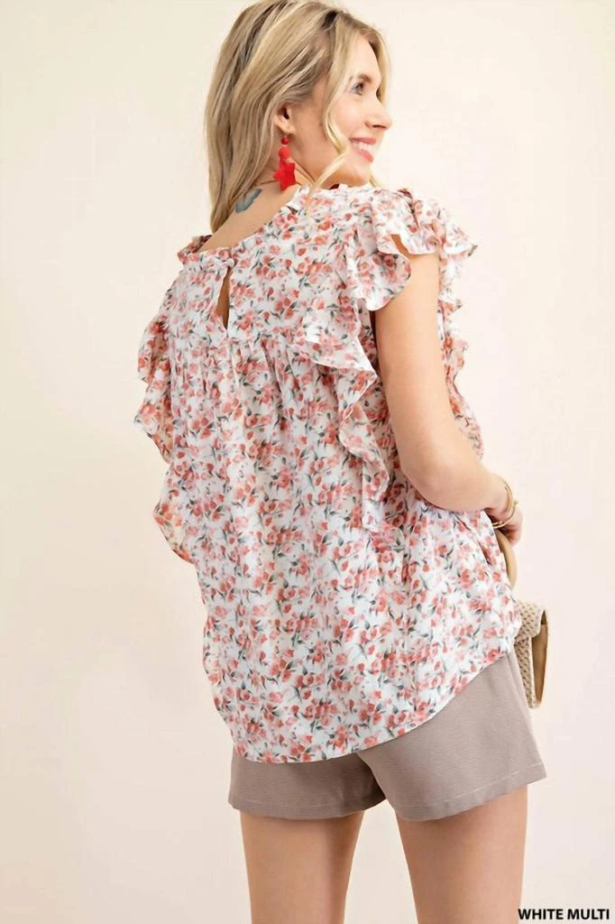 Kori Kori - Dobby Printed Smocked Top 3
