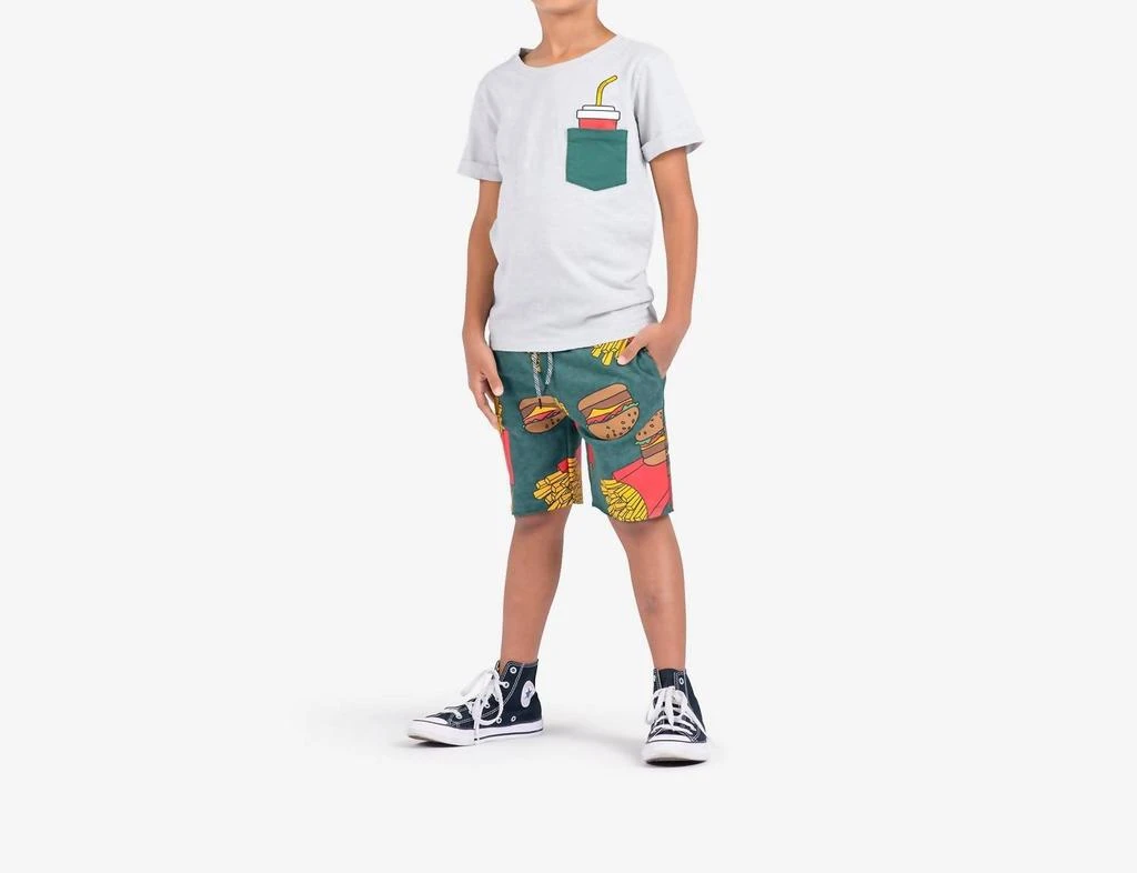 Appaman Camp Shorts In Burgers & Fries 2