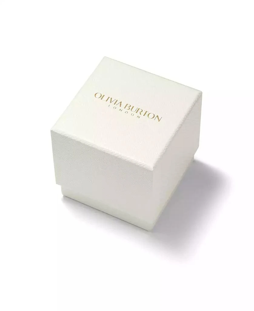 Olivia Burton Women's Honeycomb Ultra Slim Gold Tone Bracelet Watch, 28mm 7