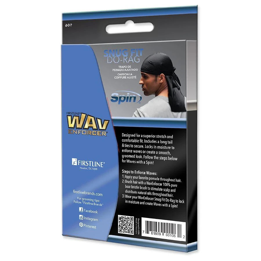 Firstline WavEnforcer Snug Fit Du-Rag 2
