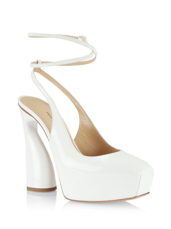 Paul Andrew Levitate Platform Leather Pumps