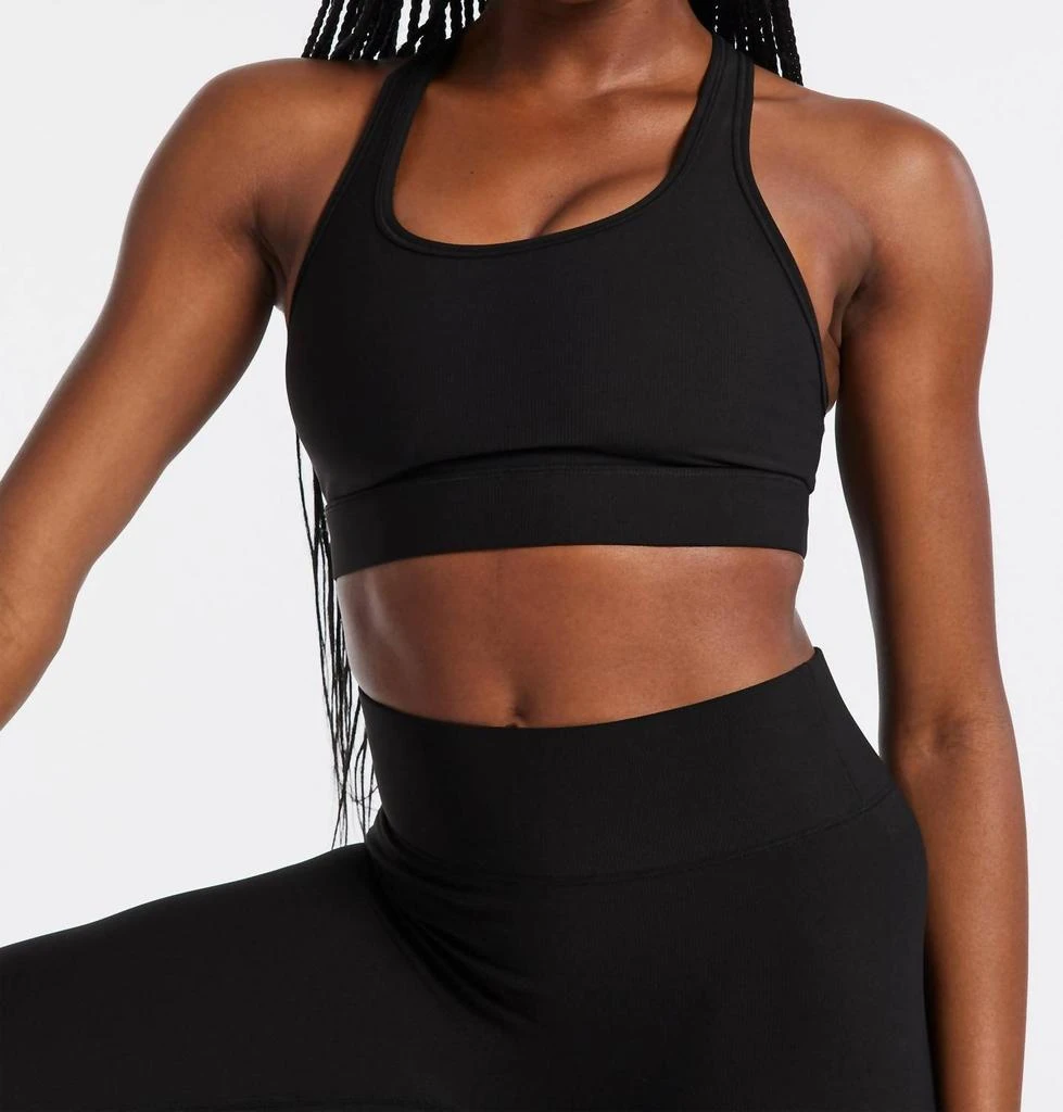 BANDIER Bandier - Center Stage Rib Sports Bra 3