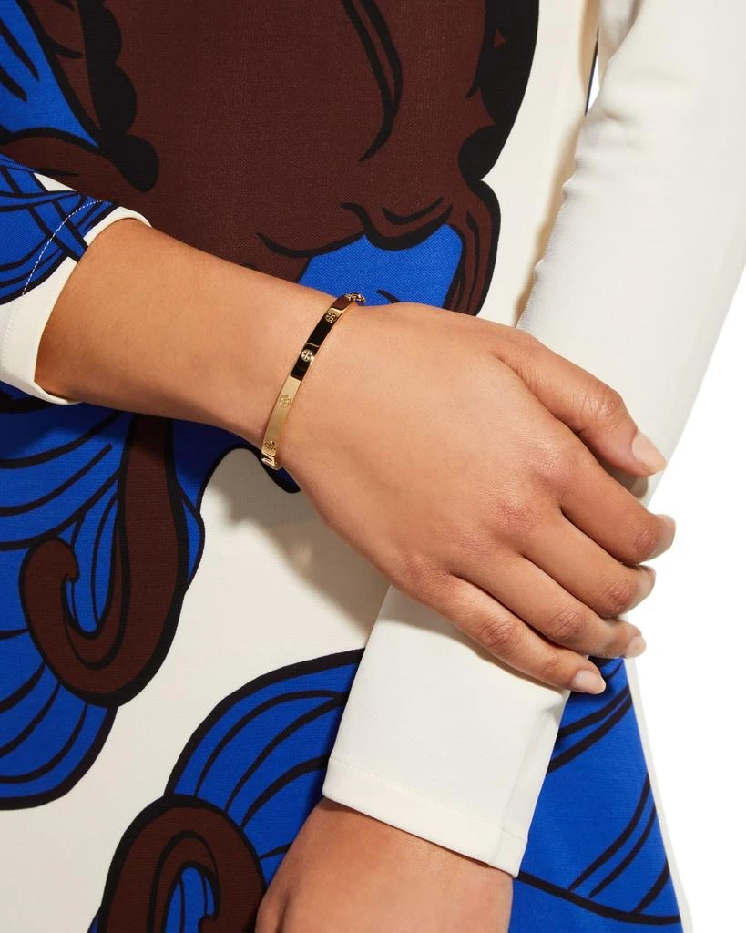 Tory Burch Miller Stud Hinge Bracelet, 5mm 2