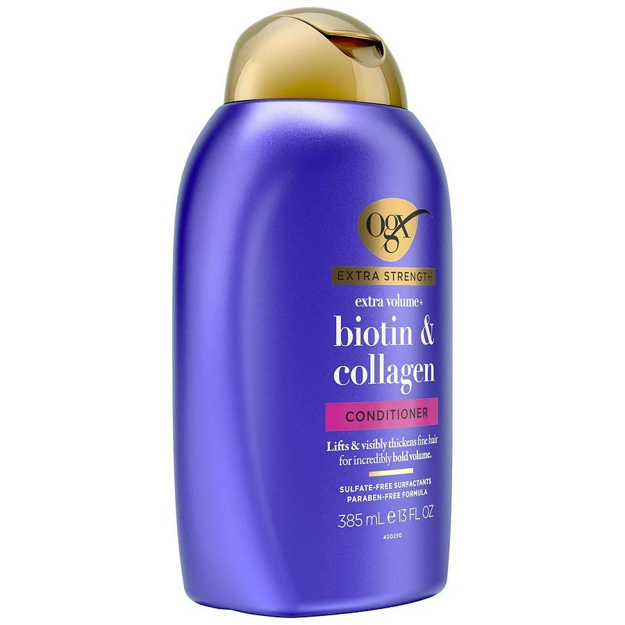 OGX Thick 
Full + Biotin 
Collagen Extra Strength Volumizing Conditioner 6