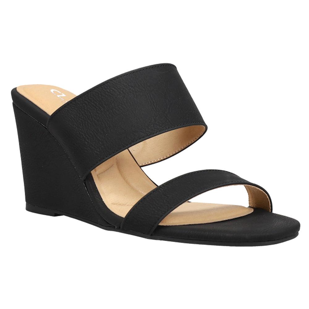 CL By Laundry Fanciful Super Wedge Sandals