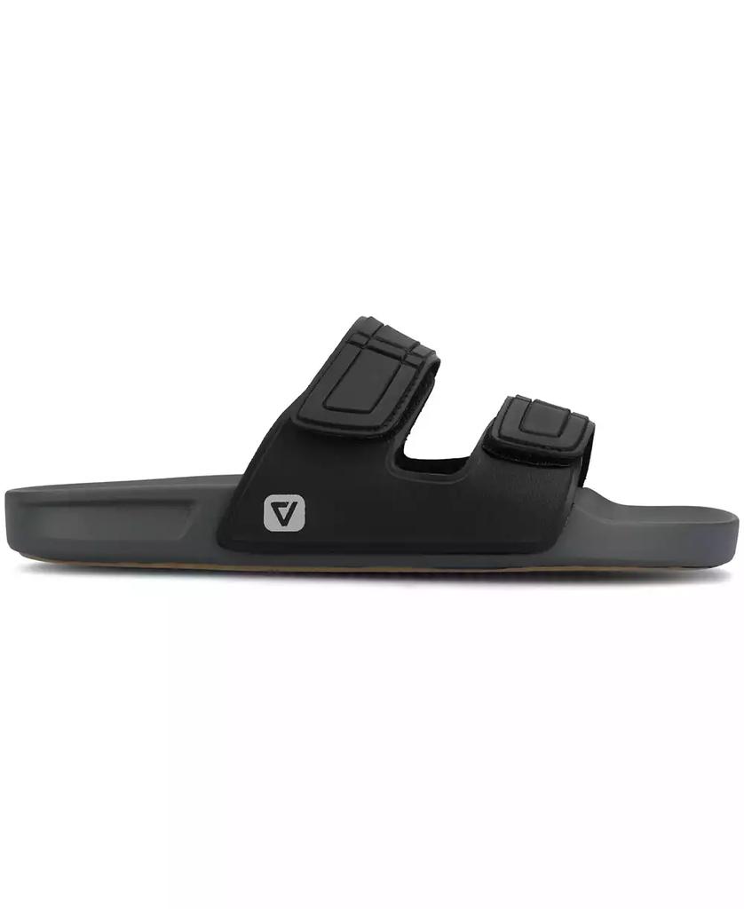 Vance Co. Men's Mario Comfort Adjustable Strap Slide On Sandals