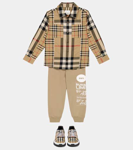 Burberry Kids Vintage Check cotton shirt