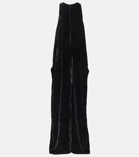 Rick Owens Senza velvet jumpsuit 1