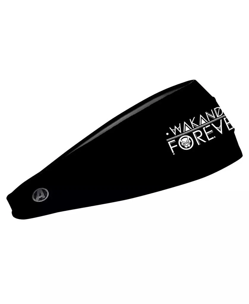 Junk Brand Men
s and Women
s Black Panther Wakanda Forever Headband