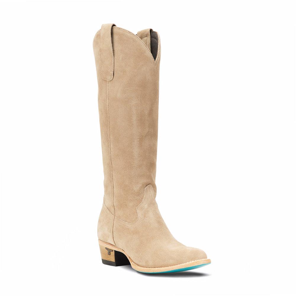 LANE Plain Jane Round Toe Zippered Cowboy Boots