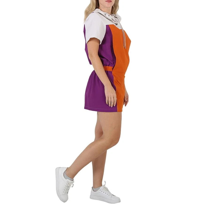 Kenzo Ladies Colorblock Sport Hooded Nylon Dress 3