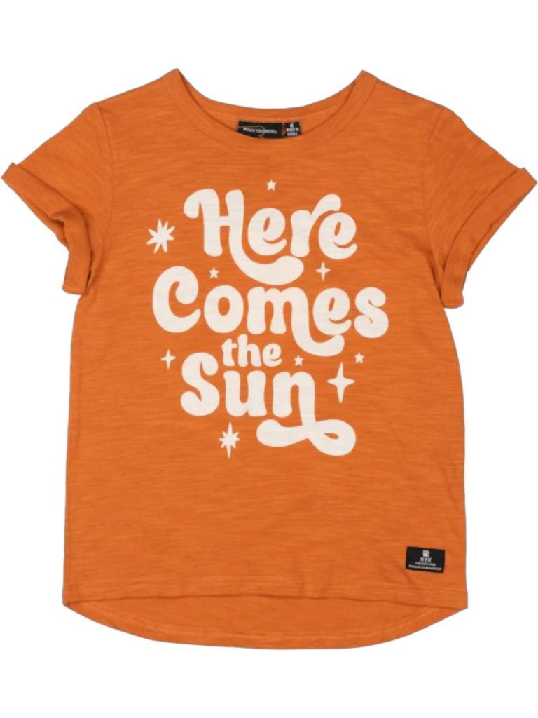 Rock Your Baby Rock Your Baby - Here Comes the Sun T-Shirt