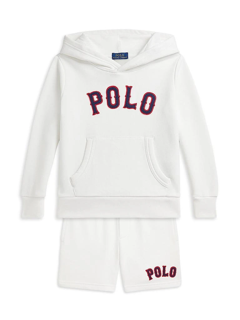 Ralph Lauren Little Boy's &amp; Boy's Logo Fleece Hoodie 2