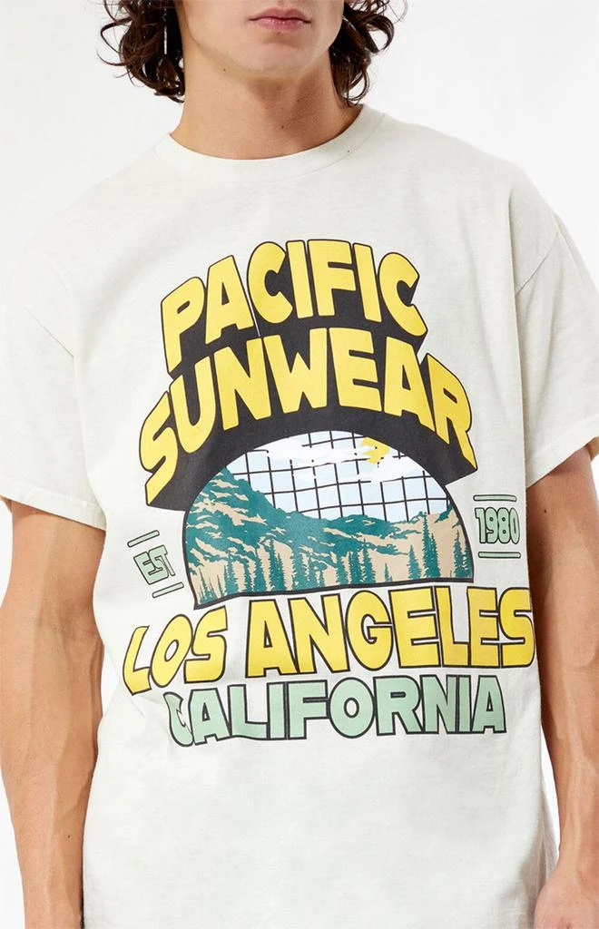 PacSun Pacific Sunwear Los Angeles Oversized T-Shirt 3