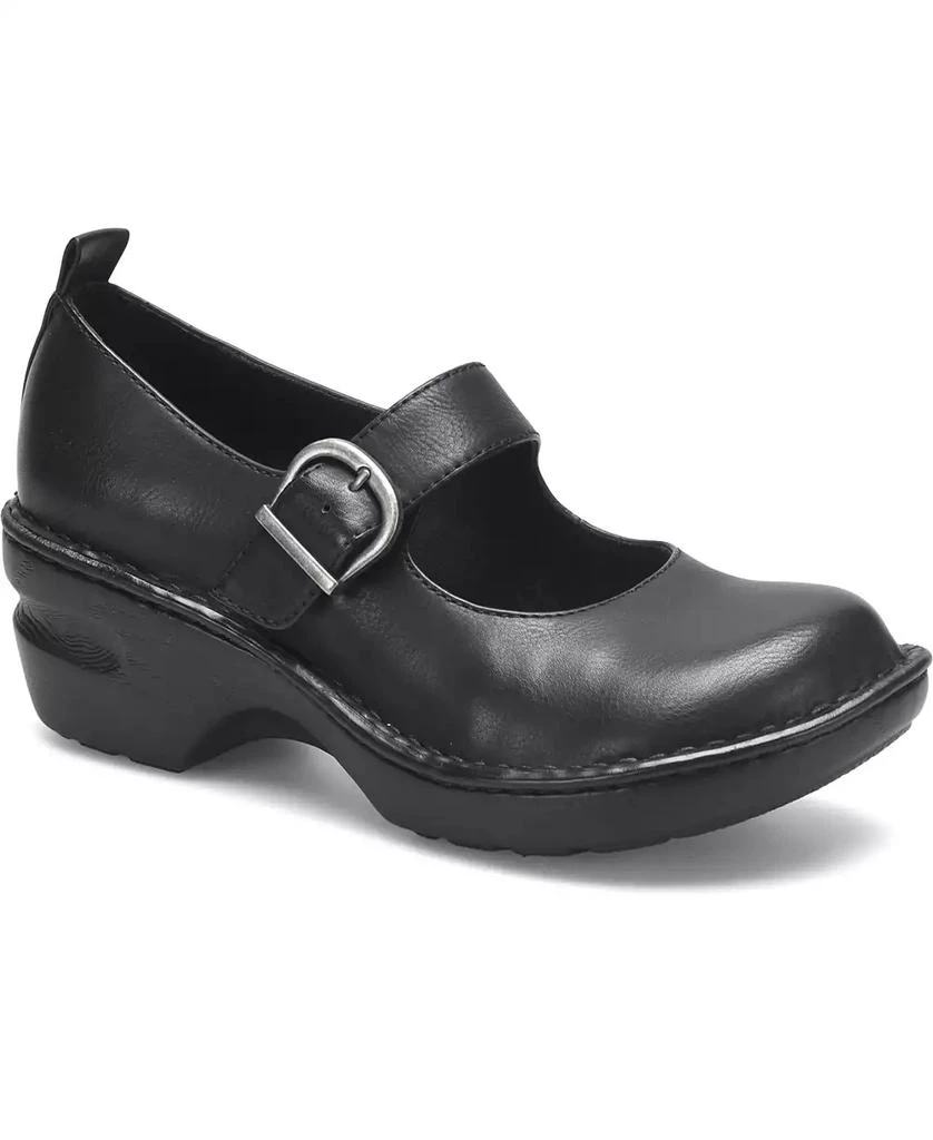 b.o.c. Women's Peggy Mary Jane Round Toe Clogs 1