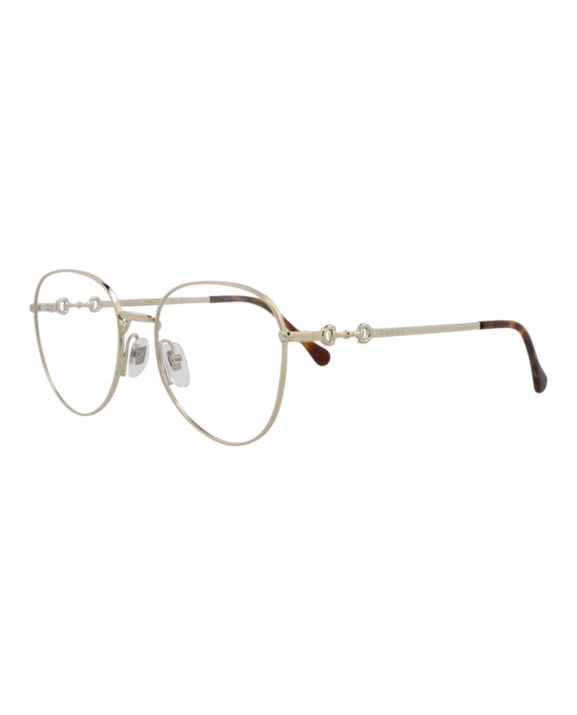 Gucci Cat Eye-Frame Metal Optical Frames