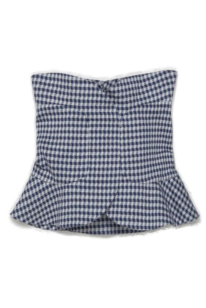 FIDAN NOVRUZOVA FIDAN NOVRUZOVA Rear Zipped Mahira Flounce Mini Skirt