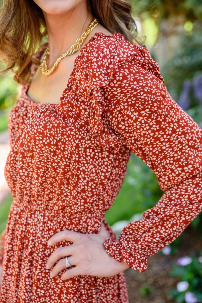 Hayden LA Hayden La - First Kiss Long Sleeve Maxi Dress 4