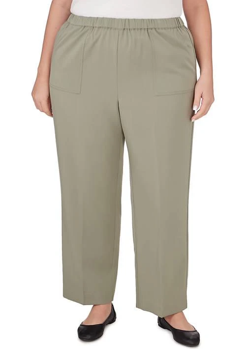 Alfred Dunner Dunner Plus Size Tuscan Sunset Proportioned Short Pants 1